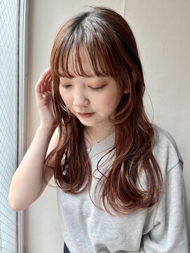 ガーランドギンザ(Garland Ginza) ロングレイヤー/レイヤーカット/暖色カラー/水素カラー/銀座