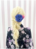 夏祭り/心斎橋/ヘアメ/セットサロン
