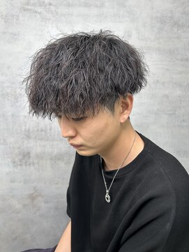 ネクスト 静岡店(NEXT) MEN'S HAIR カルマパーマ ダークアッシュ ニュアンスパーマ
