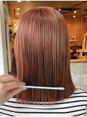ミルクティーベージュダブルカラーインナーカラーハイライト