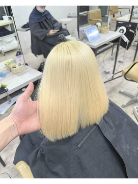 プライズ 成増店(prize) 抜きっぱなしブロンドダブルカラー成増