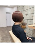 コンパクトボブ/前上がりボブ/刈り上げボブ/乾かすだけで決まる