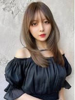 ロンドローズ 名古屋(Lond damaskRose)&nbsp;顔周り ダブルカラー 名駅 ブリーチ 髪質改善 ボブ 韓国825