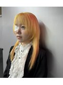 #派手髪 #艶髪 #韓国スタイル #ハイトーン
