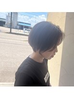ラグ(rug)&nbsp;ショートカット/ショートボブ/センターパート