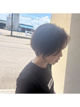 ラグ(rug) ショートカット/ショートボブ/センターパート