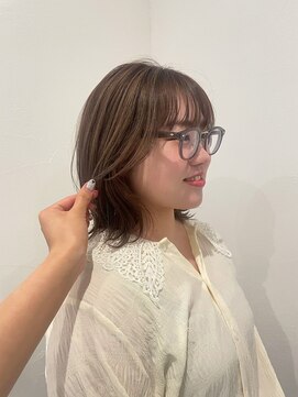 ソレイユトウキョウシブヤ(SOLEIL TOKYO shibuya) 【グレージュ】【ハイライト】【ミディアム】