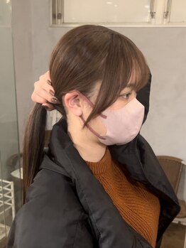 ヘアーアンドメイク カッシィ(hair&make cassie)の写真/《HOT PEPPER Beauty AWARD 2024 ベストサロン部門 注目サロン選出》周りから褒められる愛されスタイルに♪