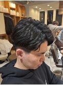 名古屋天白区梅ヶ丘30～50代メンズナチュラルパーマ