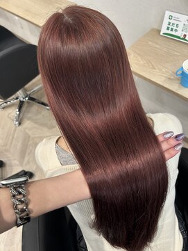 シェノン フェム 名古屋 名駅店(CHAINON×FeM#) ピンクブラウン/名古屋/髪質改善/レイヤーカット