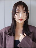 顔周りレイヤー美髪ミディアム_F20324