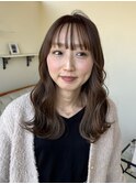 【haruna】アッシュベージュ/ベージュ/ゆる巻き