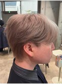 ブリーチ1～2回で出来る！シルバーベージュ　ミルクティーカラー