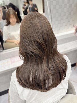 ジーナ 名駅(XENA.) 【haru】ベージュカラー/ブラウン/グレージュ/韓国ヘア