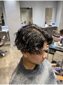ニュアンスパーマ/シャドウパーマ/フェザーパーマ/men's/メンズ