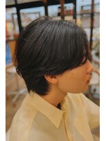 スタジオノブ(Studio nob)&nbsp;メンズヘア/メンズカット/センターパート/アップバング