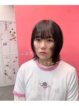 ヘルツ(Hz) レイヤーボブ/ハッシュボブ/ハッシュカット