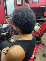 ファンキーボンバー(FUNKY BOMBER)&nbsp;アフロパーマ　ショート