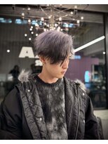 ディーカヘアーセンダイ(Di KA HAIR sendai)&nbsp;アイスシルバー×ブラック