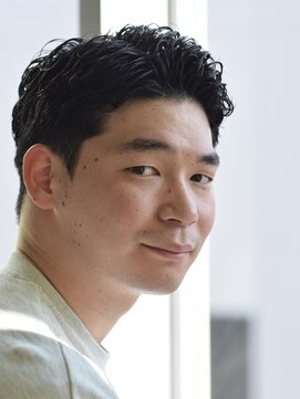 にもう ナチュラルパーマ　メンズショート