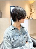 暗髪/くびれショート/丸みショート【岡村大介】