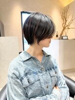 セラ(cella)&nbsp;暗髪/くびれショート/丸みショート【岡村大介】