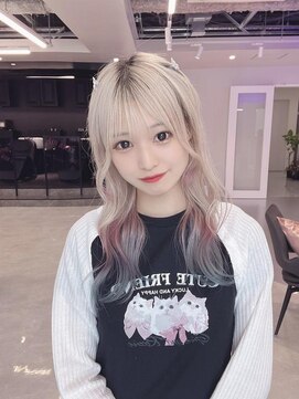 ジーナリア(Xena ria) 韓国風巻き/細めハイライト/姫カットレイヤー/ブリーチ★71