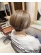 ビアンコ カーロ 二子新地店(Bianco caro)の写真/【短いから、印象が変わる】カット+トリートメント￥3850～再現性と扱いやすさに拘った洗練ショートスタイル