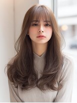 ダル 渋谷/表参道(DAL.)&nbsp;バタフライレイヤーロングレイヤーハイトーングレージュブリーチ