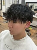 横浜西口シャドウパーマ緩めスパイラルパーマツイストスパイラル