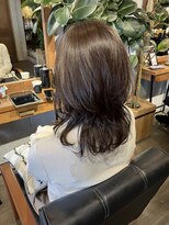 ヘアードレスビュー(hair dress V.I.E.W)&nbsp;セミロング×ウォームベージュ