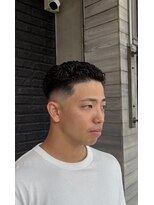 フジヤマバーバーショップ アジト(FUJIYAMA BARBER SHOP ajito)&nbsp;直毛の方オススメパーマ
