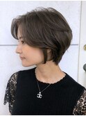 広尾 西麻布 ショートカット ショートヘア 40代 50代