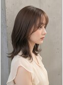 くびれミディ/ミディアムレイヤー/ブリーチなし20代30代p北浦和