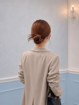 セットサロンlapislazuli大阪梅田【セットサロンラピスラズリ】【9月中旬~(予定)】の写真/ライブや女子会、デート前にも◎普段使いできるカジュアルなアレンジで、さりげないお洒落を演出♪
