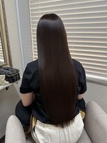 セタ 新宿(seta)&nbsp;美髪髪質改善ストレート/艶髪ロング/ダークブラウン/美髪