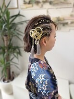 ヘアセットサロンエッジ(Edge)&nbsp;ボブヘアさんのお祭りヘアセット