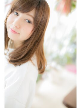 エヌアンドエーコンティ(N&A CONTi) ナチュラルカール×鎖骨ミディアム