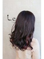 リー 天王寺(Lee)&nbsp;【Lee天王寺】インナーピンク×黒髪