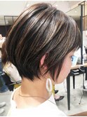 [The C ]　丸みショート 簡単スタイリング 面長さん◎