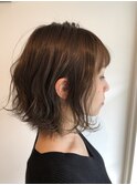 伸ばしかけボブ