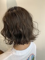 リアン(Lien) Lien☆シナモンベージュ×クラシカルボブ×デザインカラー