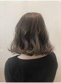 コテ巻き風パーマ