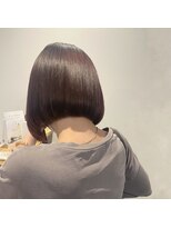 メルバ(Melva)&nbsp;黒髪/ボブルフ/ネビージュ/小顔/ワンレン/水戸/髪質改善/前髪