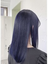 ピチカート(pizzicato)&nbsp;ネイビーブルーカラー　艶トリートメント