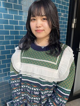 ダンボ(DUMBO) コテ巻き風パーマ