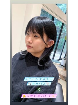 ビューティクララ 細江店 春のイヤリングcolor♪ ホワイト☆