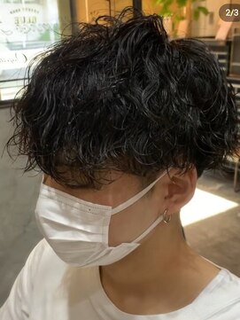 ブルー 青葉台(BLUE) 波巻きスパイラルパーマ