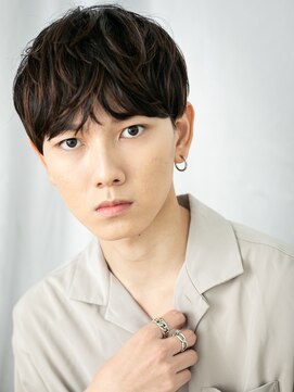 モッズヘアー メン 戸田公園店(mod's hair men) 小顔スタイルUP!ダークグレージュ束感マッシュパーマa戸田公園