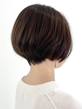 コレクティブワーク 表参道 渋谷(COLLECTIVE WORK) ショート　ベージュカラー　髪質改善　酸熱　オージュア